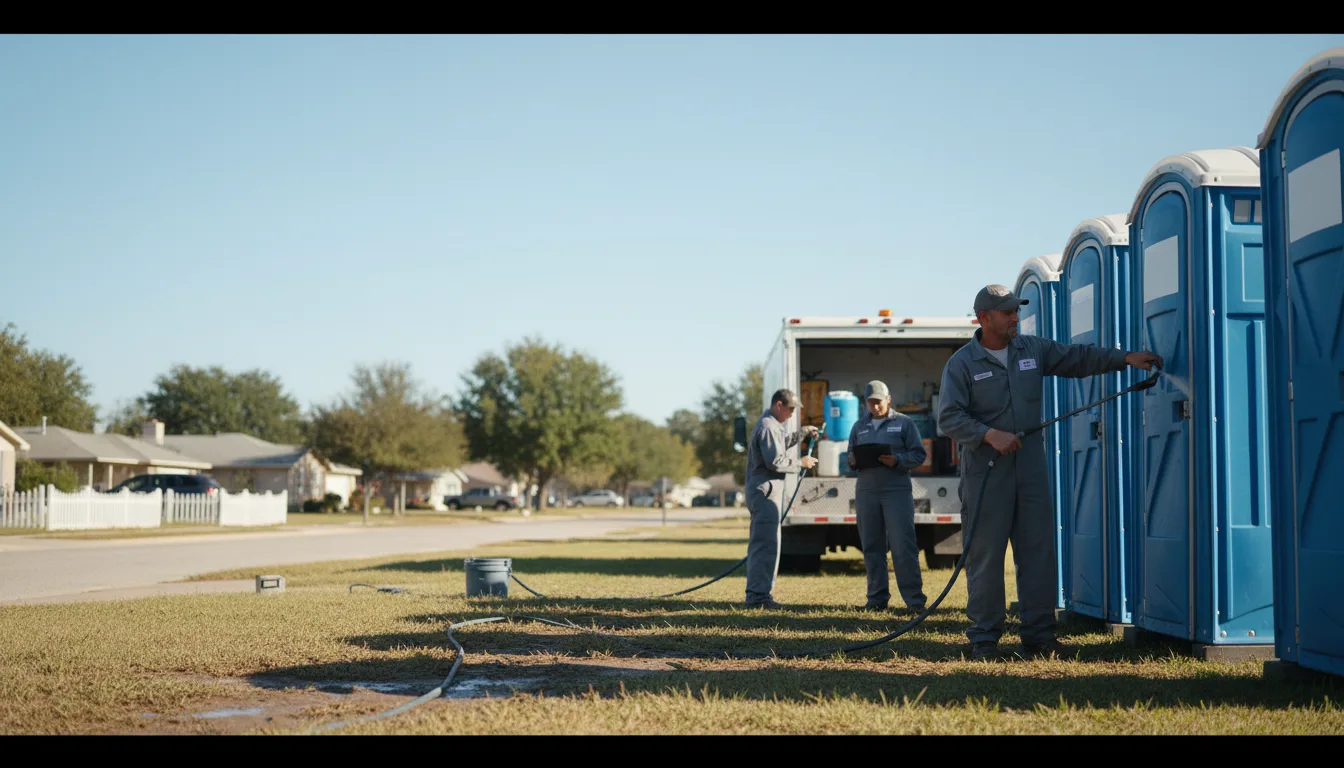 Long-Term Portable Toilet Rental in Mckinney, TX near me